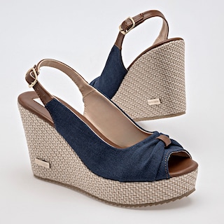 Foto 1 | Foto 1 | Alpargata Cuña Moramora Azul Dama