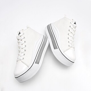 Foto 1 | Foto 1 | Tenis Chunk Clasben Blanco Dama