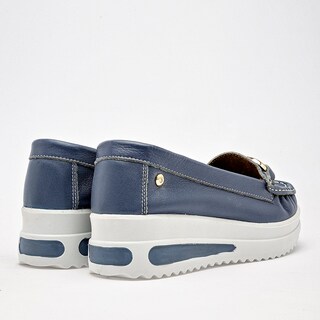 Foto 5 | Foto 5 | Zapato Casual Mora Confort Azul Dama