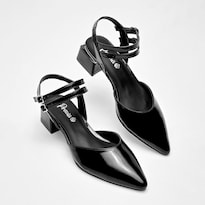 Flats Casual Pravia Negro Dama