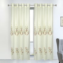 Cortinas Selene Tipo Tergal Clara