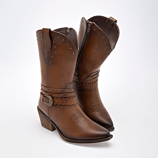 Foto 1 | Foto 1 | Bota Vaquera Moramora Café Dama