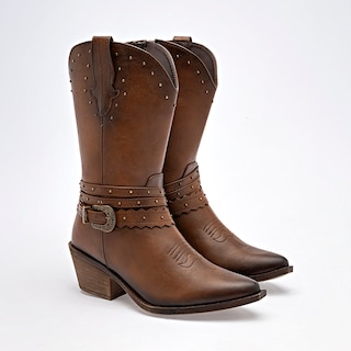 Foto 2 | Foto 2 | Bota Vaquera Moramora Café Dama