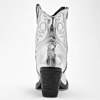 Foto 3 | Foto 3 | Bota Vaquera Lady One Plateado Dama
