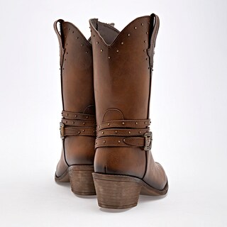 Foto 5 | Foto 5 | Bota Vaquera Moramora Café Dama