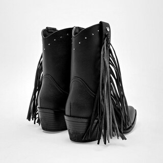 Foto 4 | Foto 4 | Bota Vaquera Moramora Negro Dama