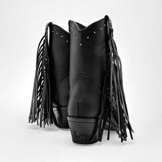 Foto 5 | Foto 5 | Bota Vaquera Moramora Negro Dama