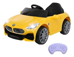 Carro Eléctrico B006 Bmw Montable Tactopiel Llanta Eva Amarillo