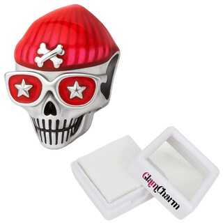 Foto 3 | Foto 3 | Charm Calavera Plata Con Gorro Mxckl-001 1 Pieza Plata S925 Chapamulticolor