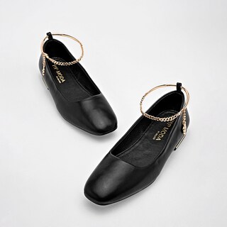 Foto 1 | Foto 1 | Flats Casuales Top Moda Negro Dama