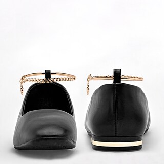 Foto 3 | Foto 3 | Flats Casuales Top Moda Negro Dama