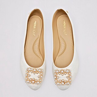 Foto 3 | Foto 3 | Flats Casuales Moramora Beige Dama