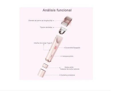 Foto 2 | Foto 2 | Depiladora Eléctrica Doble Cabeza 2 en 1