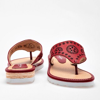 Foto 4 | Foto 4 | Sandalia Mora Tierra Rojo Dama