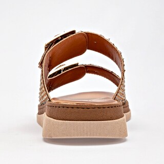 Foto 3 | Foto 3 | Sandalia Hebilla Been Class Café Dama