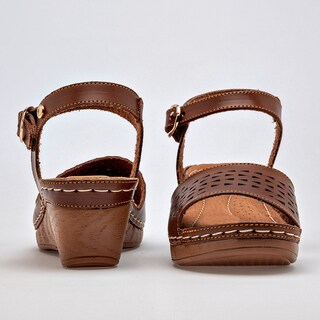 Foto 4 | Foto 4 | Sandalia Mora Confort Café Dama