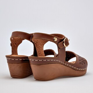 Foto 5 | Foto 5 | Sandalia Mora Confort Café Dama