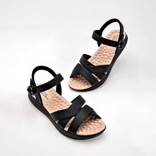 Foto 1 | Foto 1 | Sandalia Hebilla Modare Negro Dama