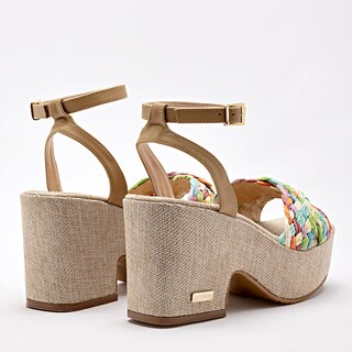 Foto 4 | Foto 4 | Zapatilla Abierta Moramora Beige Dama
