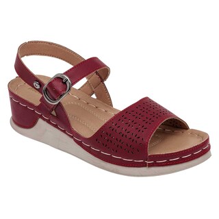 Foto 1 | Foto 1 | Sandalia Mora Confort Tinto Dama