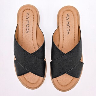 Foto 3 | Foto 3 | Sandalia Via Moda Negro Dama