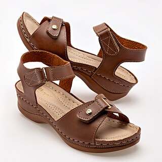 Foto 1 | Foto 1 | Sandalia Mora Confort Café Dama