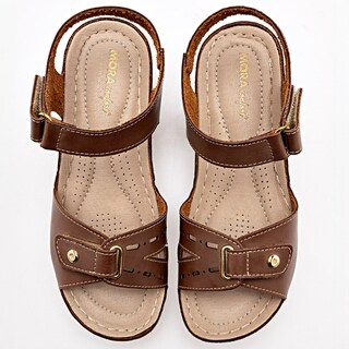 Foto 3 | Foto 3 | Sandalia Mora Confort Café Dama