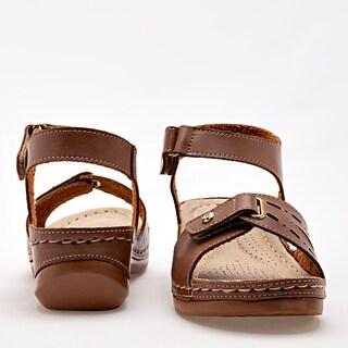 Foto 4 | Foto 4 | Sandalia Mora Confort Café Dama