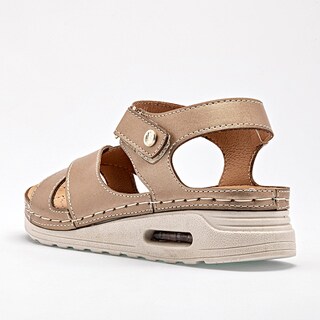 Foto 4 | Foto 4 | Sandalia En Flexmas Dorado Dama