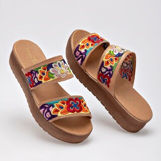 Foto 1 | Foto 1 | Sandalia Artesanal Mora Tierra Beige Dama