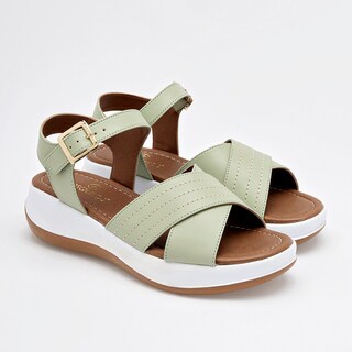 Foto 2 | Foto 2 | Sandalia Abierta Mosquitos Verde Dama