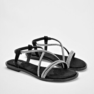 Foto 2 | Foto 2 | Sandalia Rojo Cereza Plateado Dama