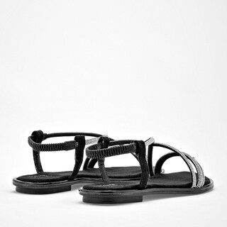 Foto 5 | Foto 5 | Sandalia Rojo Cereza Plateado Dama