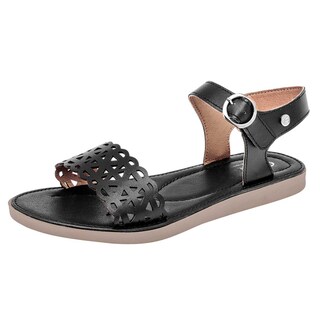 Foto 1 | Foto 1 | Sandalia Hebilla Etnia Negro Dama