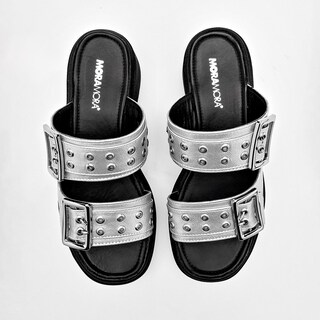 Foto 3 | Foto 3 | Sandalia Moramora Plateado Dama