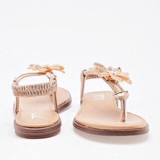 Foto 4 | Foto 4 | Sandalia Top Moda Dorado Dama