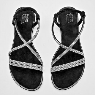 Foto 3 | Foto 3 | Sandalia Rojo Cereza Plateado Dama