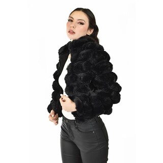 Foto 2 | Foto 2 | Chamarra De Peluche /juvenil  7121 (negro) Negro