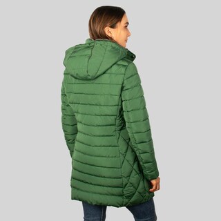 Foto 6 | Foto 6 | Chamarra Larga Capitonada Para Mujer Con Bolsillos Greenlander Verde