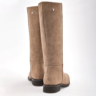 Foto 5 | Foto 5 | Bota Larga Moramora Beige Dama