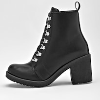 Bota Larga Queen Negro Dama