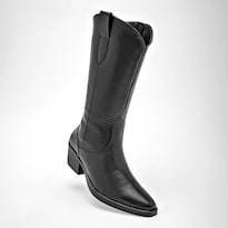 Bota Larga Green Love Negro Dama