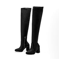 Bota Larga Moramora Negro Dama