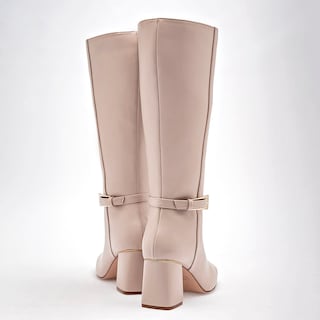 Foto 5 | Foto 5 | Bota Larga Lady Paulina Beige Dama