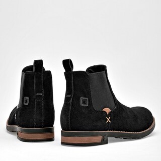 Foto 5 | Foto 5 | Botín Chelsea Negro Total Negro Caballero