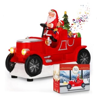 Foto 5 | Foto 5 | Figura Decorativa Navideña Carrito de Santa Claus