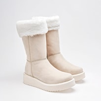 Bota Invernal Been Class Beige Dama
