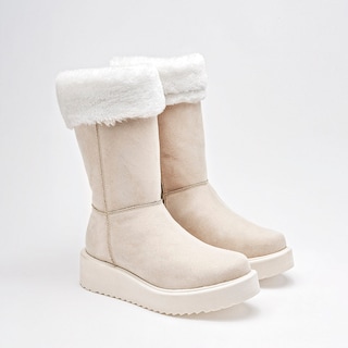 Foto 1 | Foto 1 | Bota Invernal Been Class Beige Dama