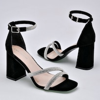 Zapatilla Pulsera Lady Paulina Negro Dama