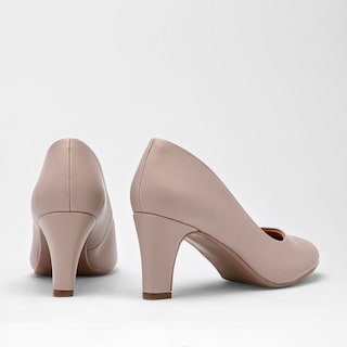 Foto 5 | Foto 5 | Zapatilla Cerrada Lady Paulina Beige Dama